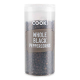 Whole black peppercorns spice for grinding, UK version