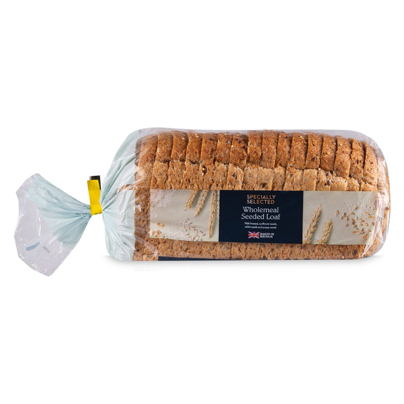 Wholemeal seeded loaf with a hearty texture - British product