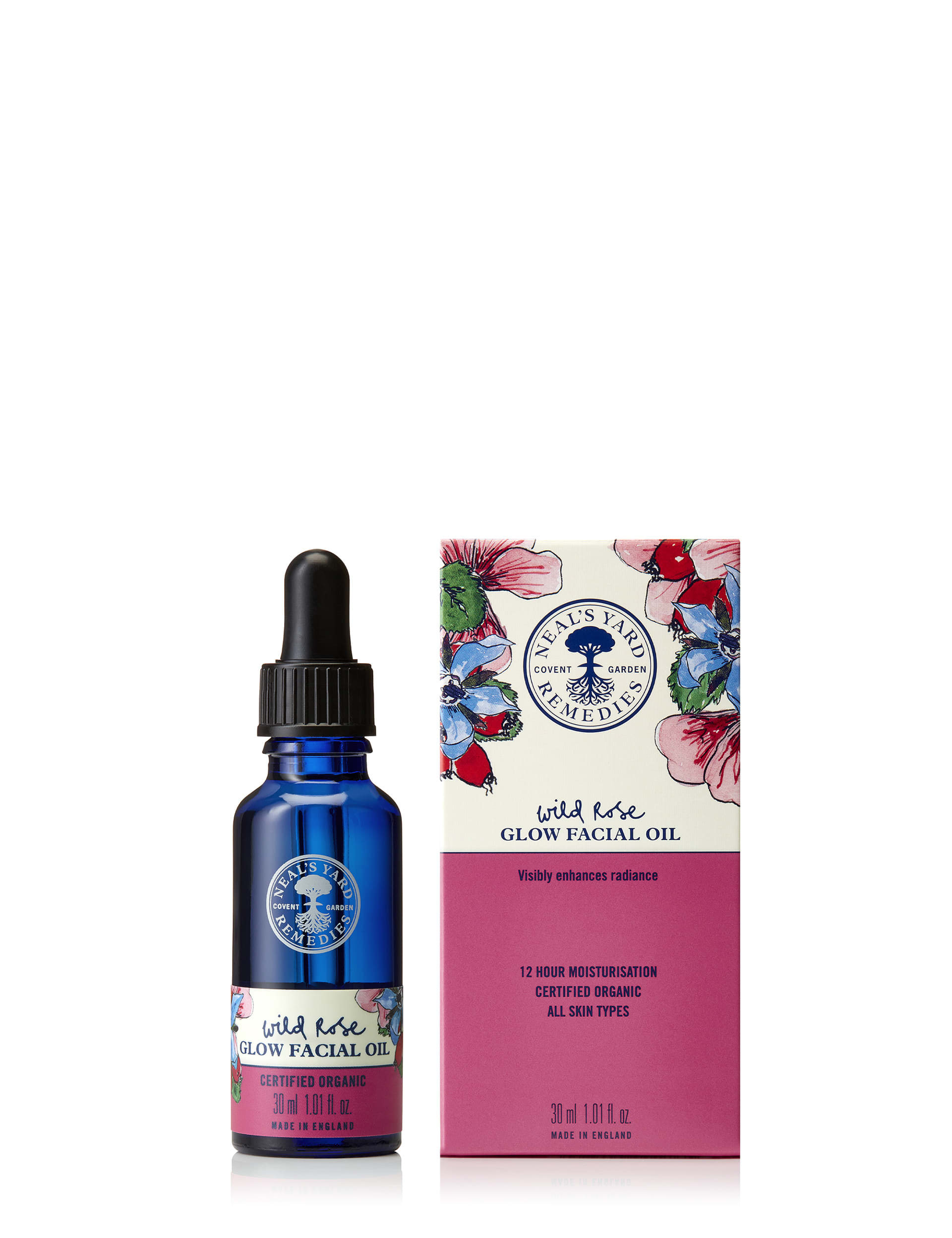 Neal's Yard Remedies Wild Rose Glow facial oil 30ml (British brand)