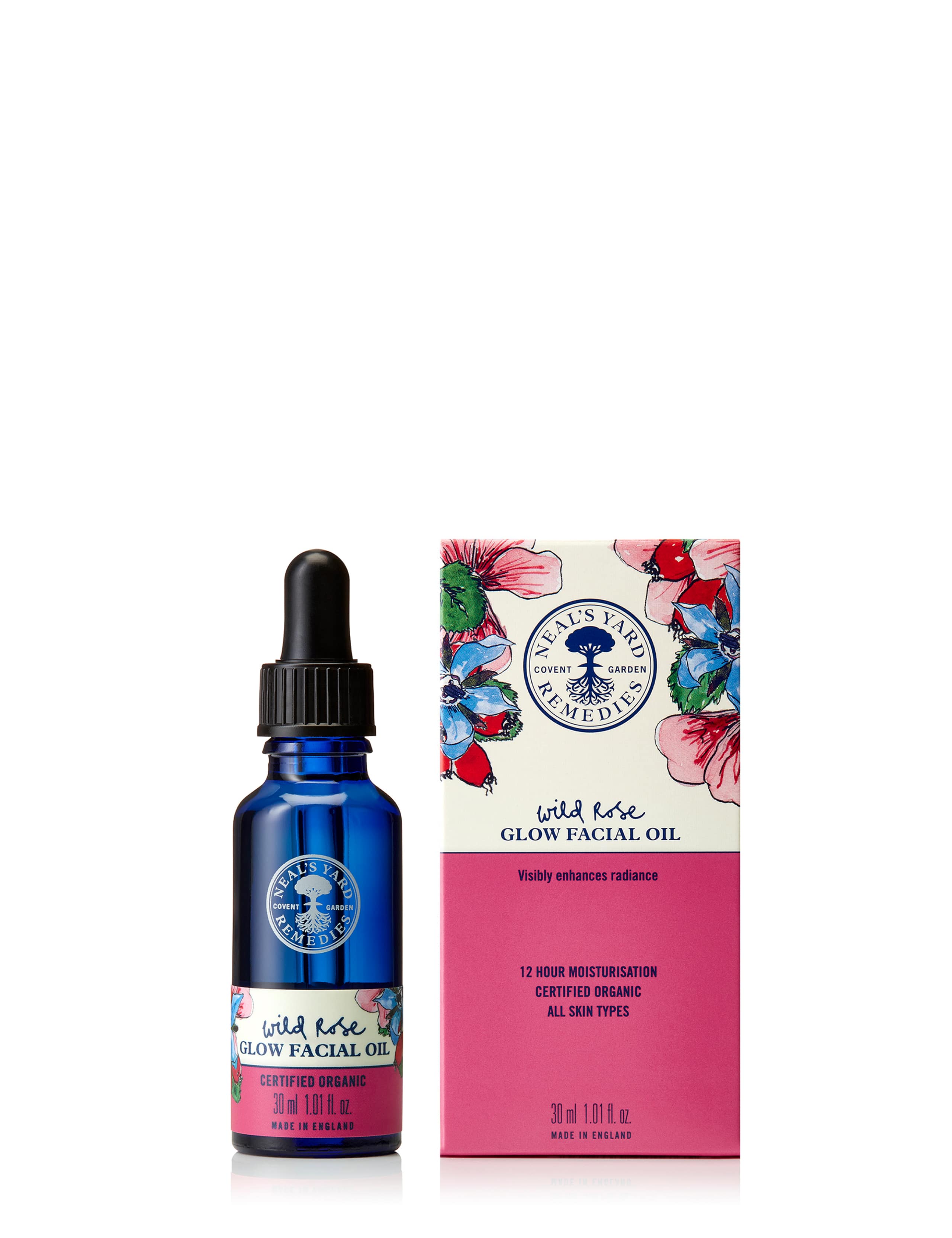 Neal's Yard Remedies Wild Rose Glow facial oil 30ml (British brand)