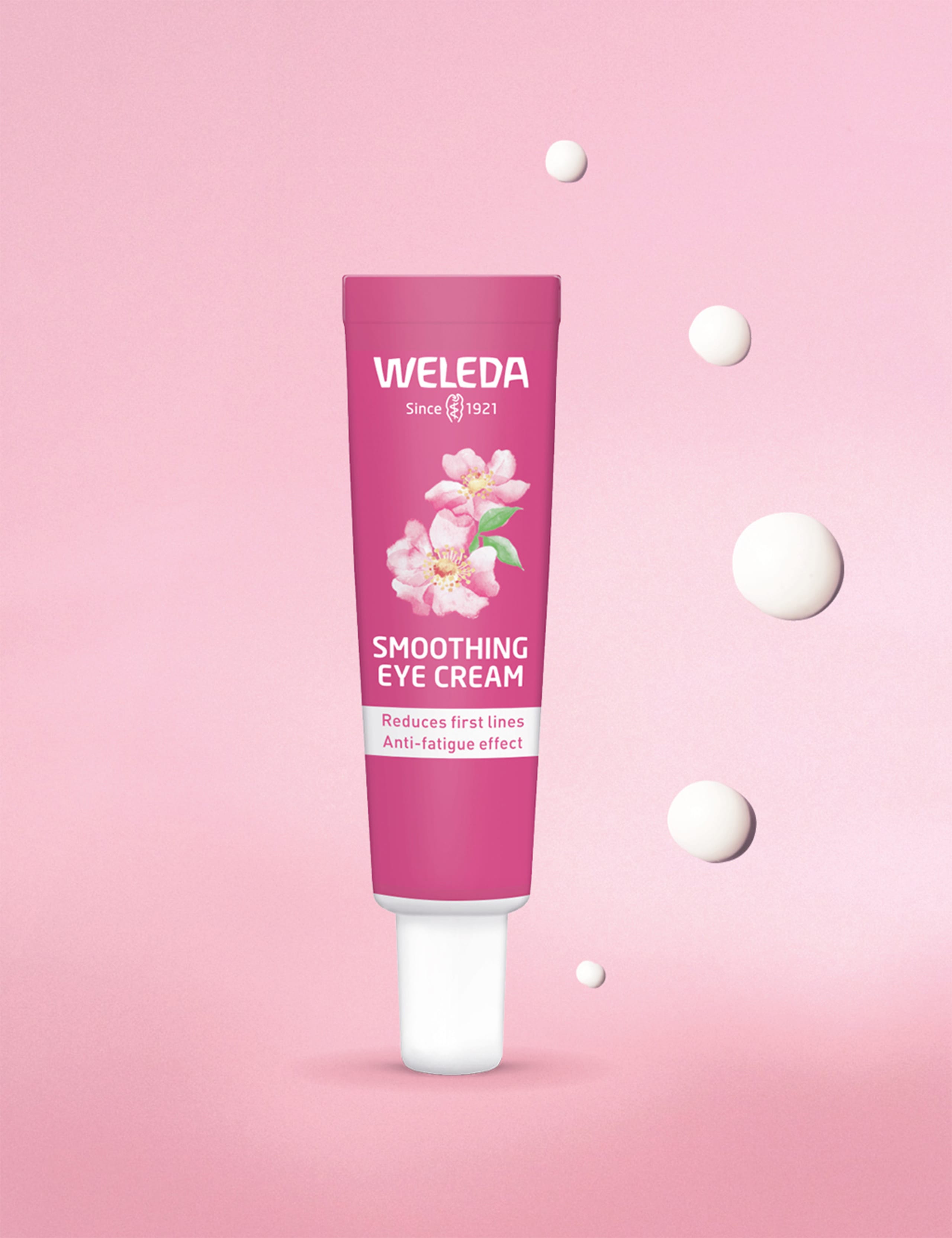 Weleda wild rose and white tea smoothing eye cream 12ml (British brand)