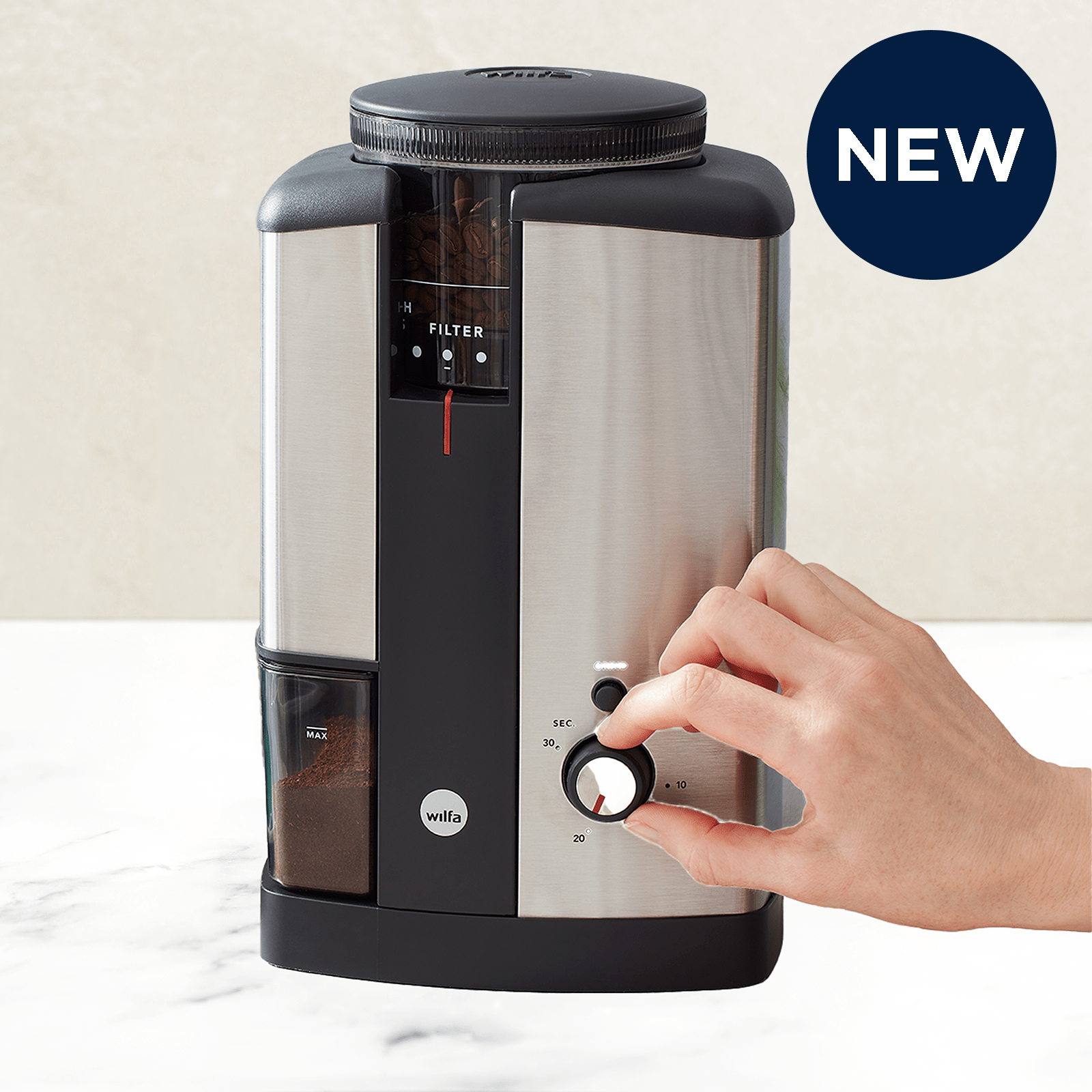 Wilfa Svart Coffee Grinder (British brand)