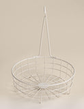 Wire fruit basket with banana hanger (British brand)