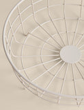 Wire fruit basket with banana hanger (British brand)