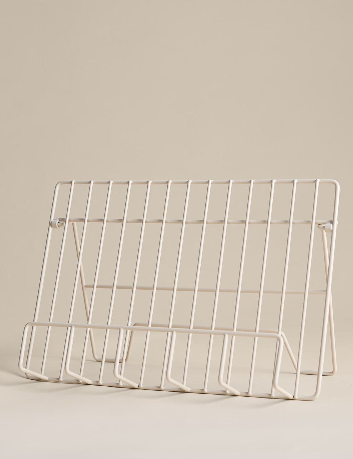 Wire recipe book holder 32cm kitchen storage, imported from the UK