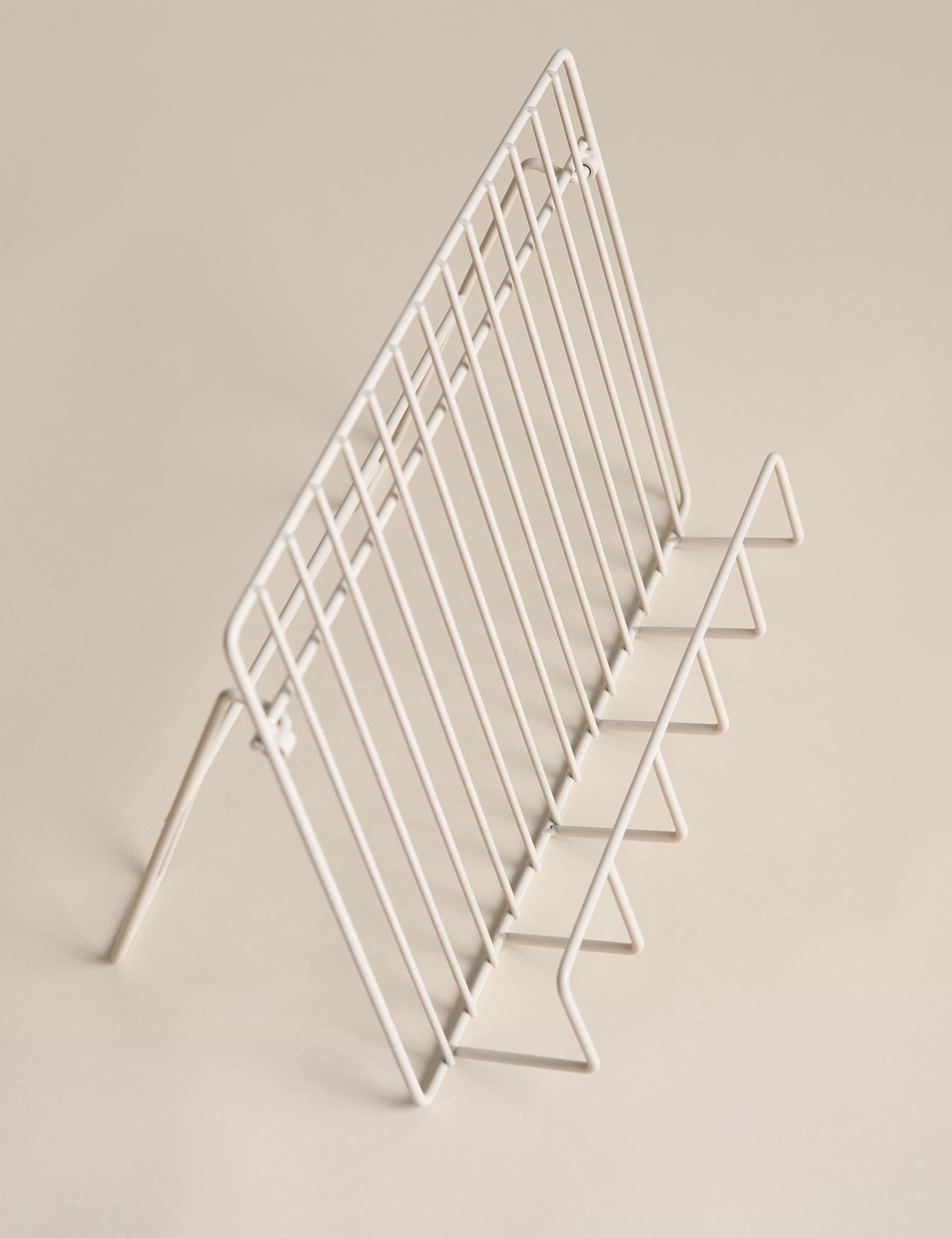 Wire recipe book holder 32cm kitchen storage, imported from the UK