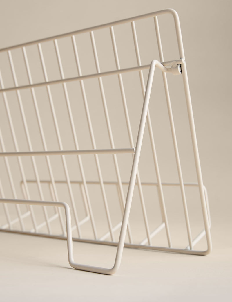 Wire recipe book holder 32cm kitchen storage, imported from the UK