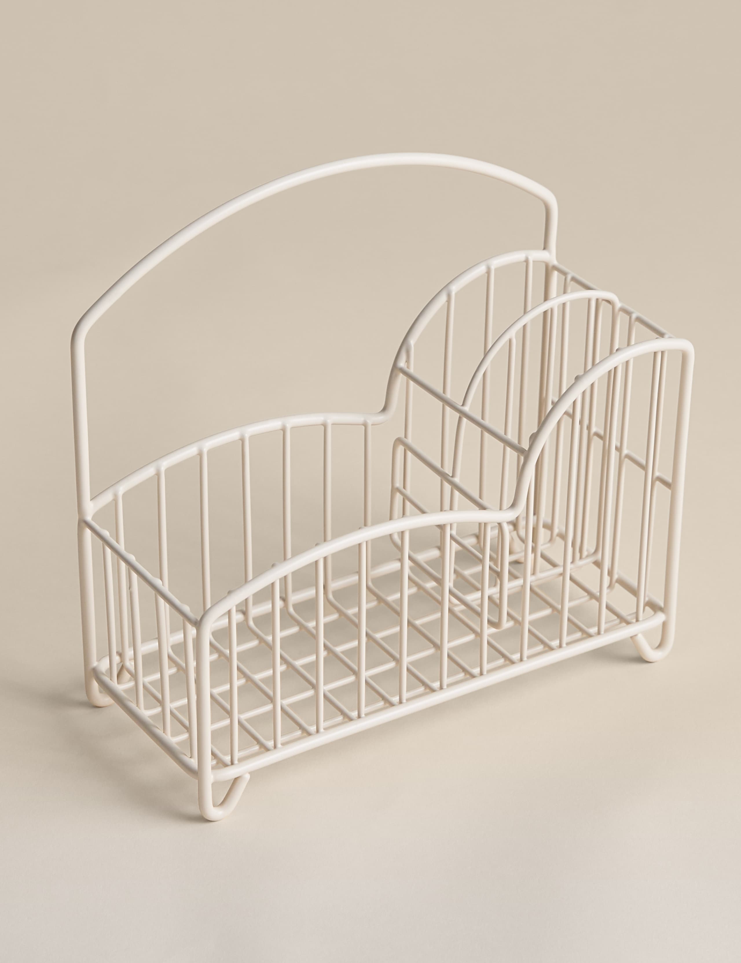 Wire sink caddy for kitchen, UK version