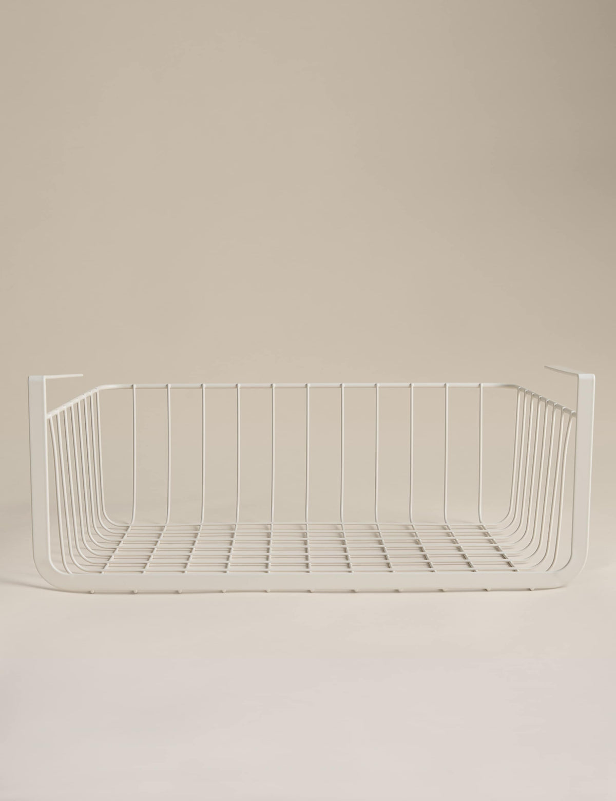 Wire under shelf storage tray, 39 cm length, imported from the UK