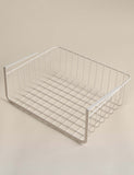 Wire under shelf storage tray, 39 cm length, imported from the UK