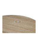 Wireless charging table with built-in charging pad and hidden storage (British brand)
