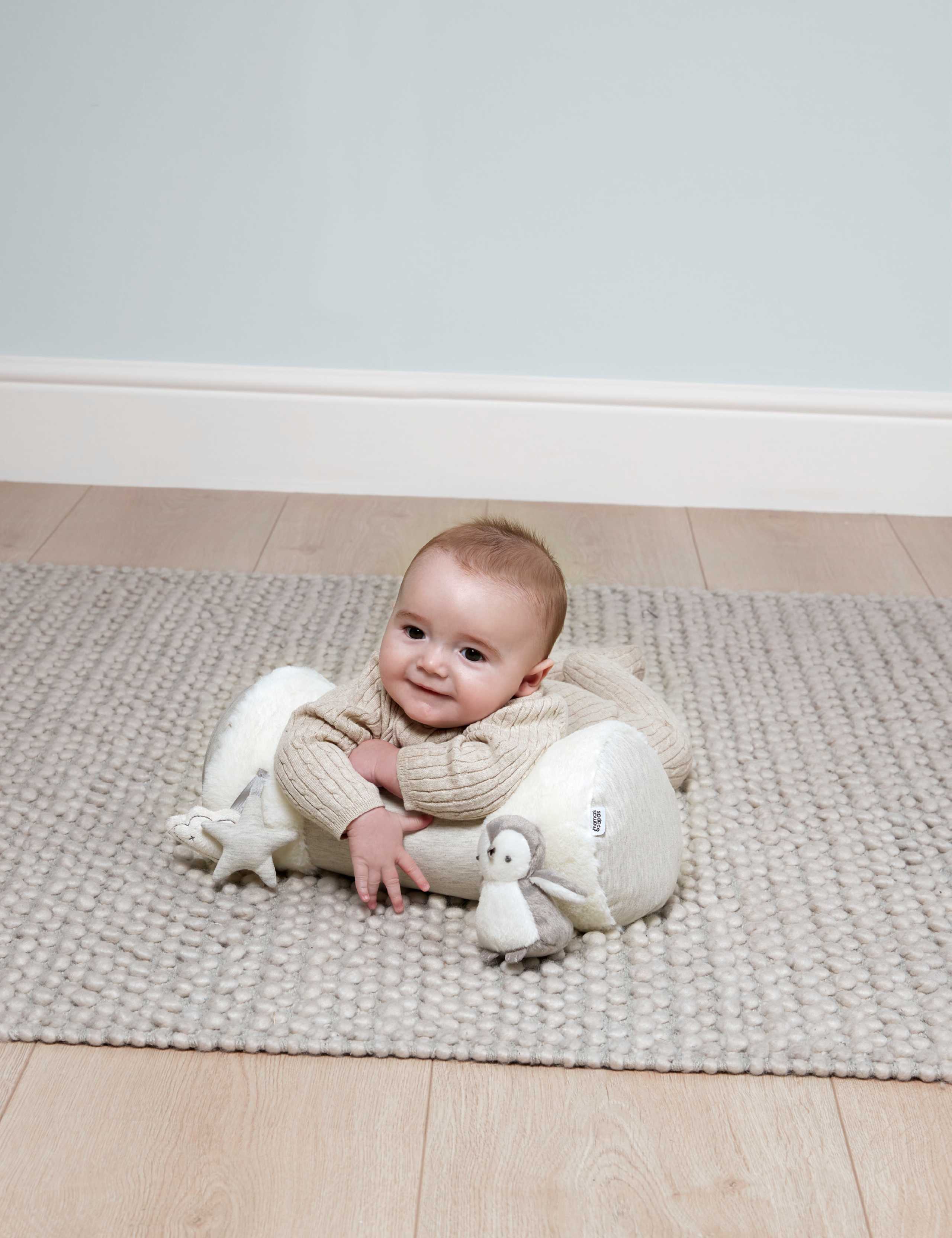 Mamas & Papas Wish Upon a Cloud Tummy Time Roll 7lbs (British brand)