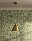 Joules pendant light Wollaton metal antique brass, imported from the UK