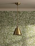 Joules pendant light Wollaton metal antique brass, imported from the UK