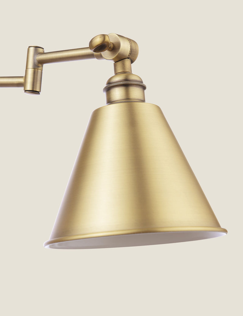 Joules Wollaton metal wall light, UK version