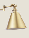 Joules Wollaton metal wall light, UK version