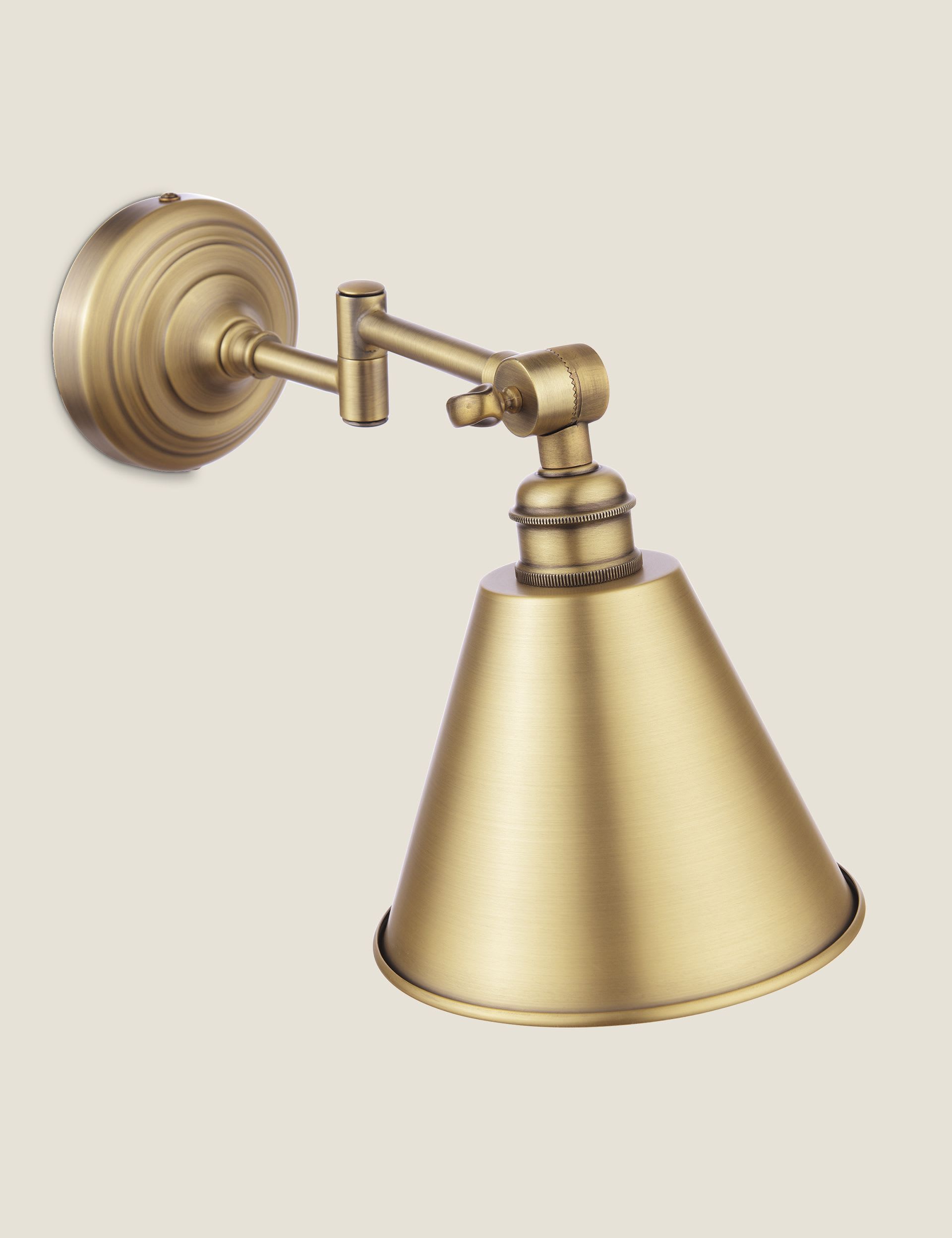 Joules Wollaton metal wall light, UK version