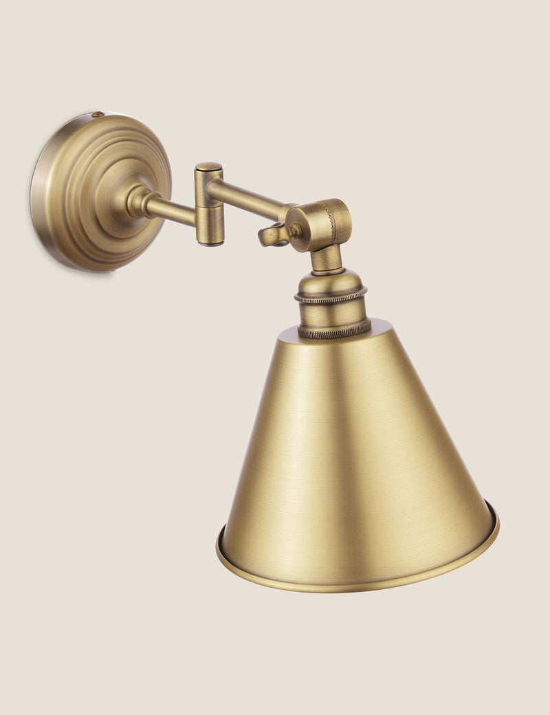 Joules Wollaton metal wall light, UK version