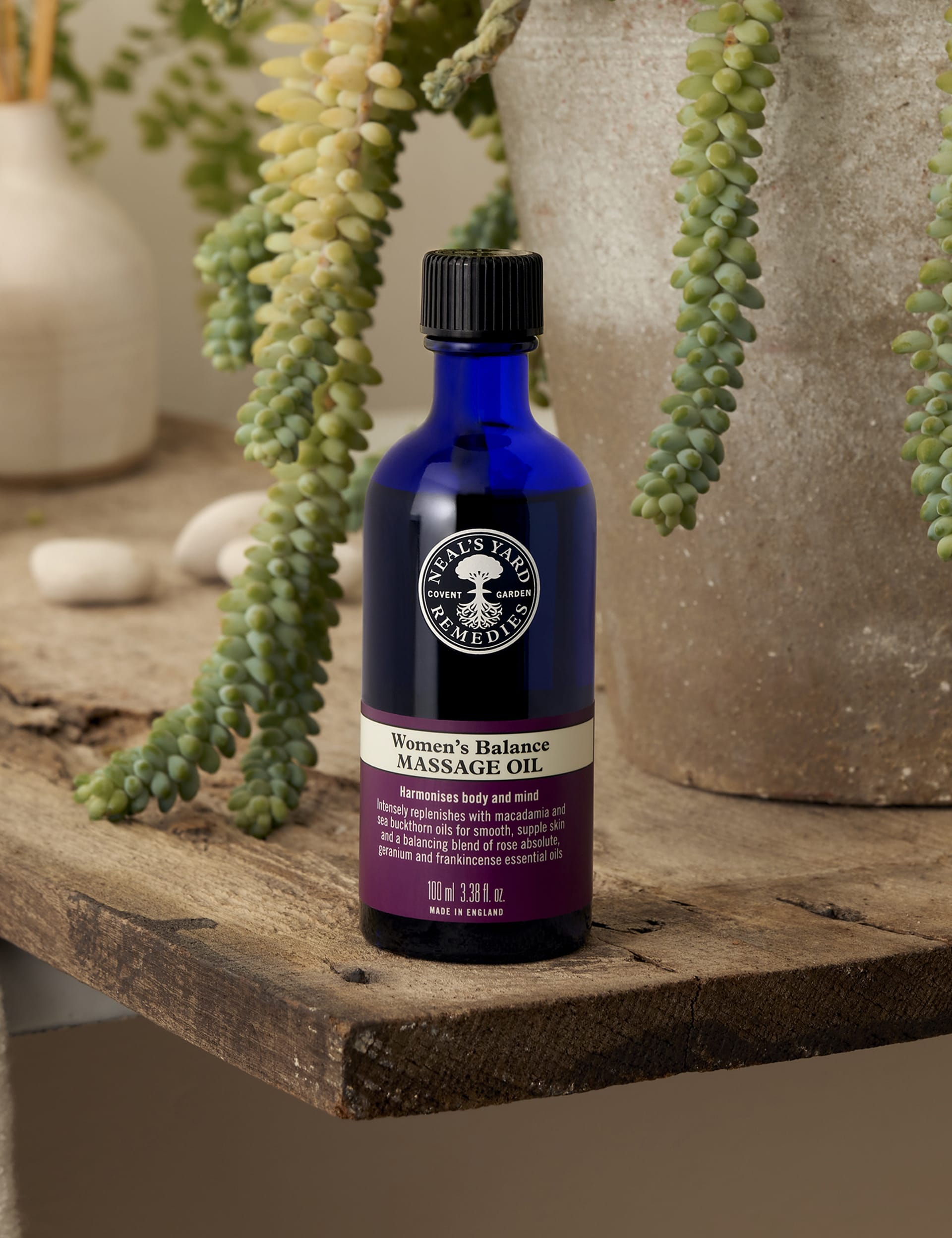 Neal's Yard Remedies Women's Balance Massage Oil 100ml (British brand)