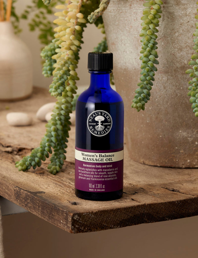 Neal's Yard Remedies Women's Balance Massage Oil 100ml (British brand)