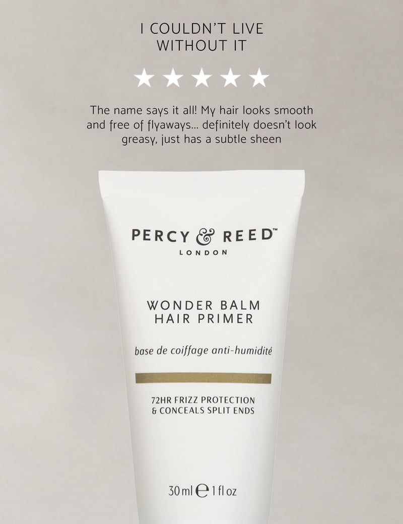 Percy & Reed Wonder Balm Hair Primer 30ml (British brand)