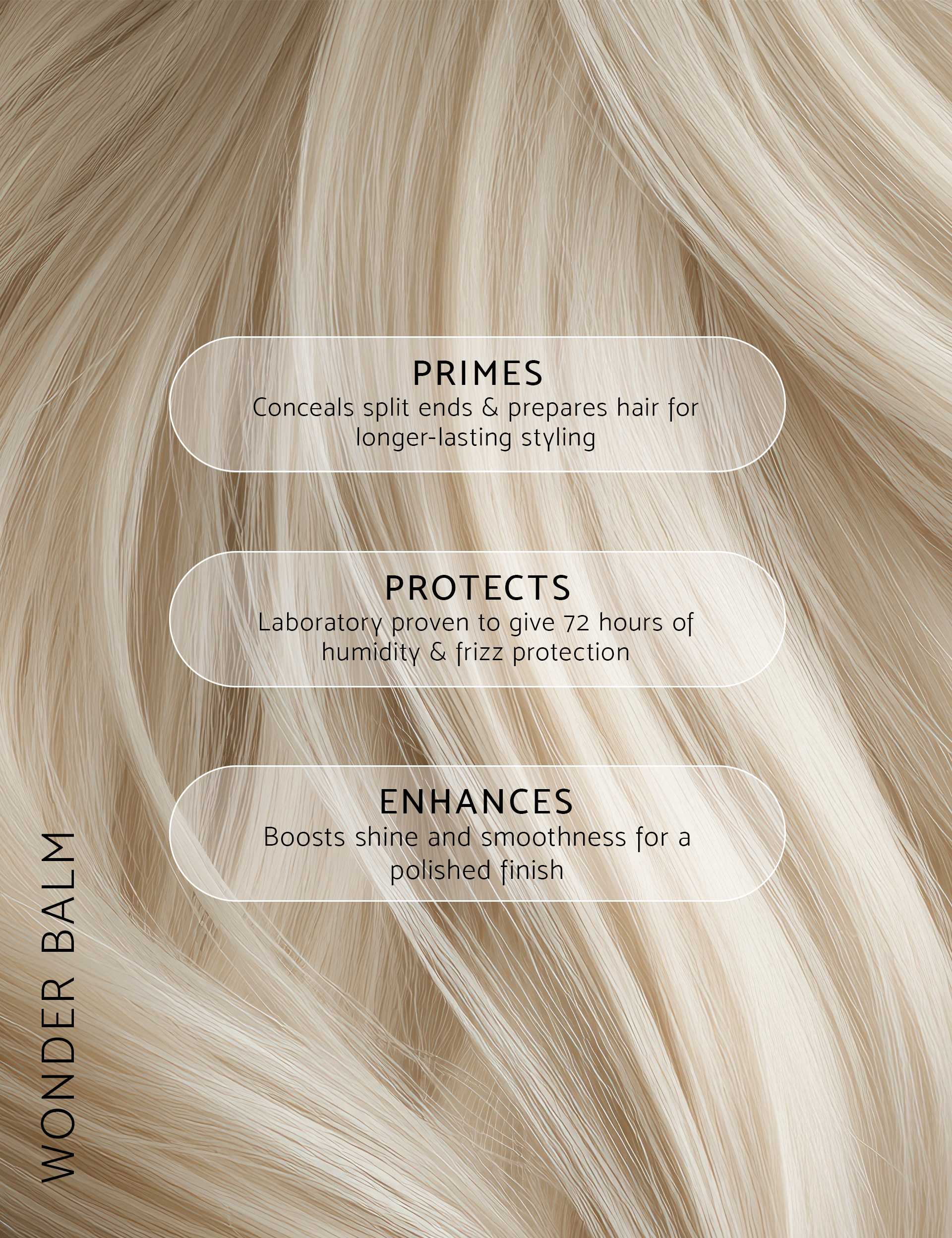 Percy & Reed Wonder Balm Hair Primer 30ml (British brand)