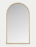 Wooden arch freestanding full-length mirror, imported from the UK
