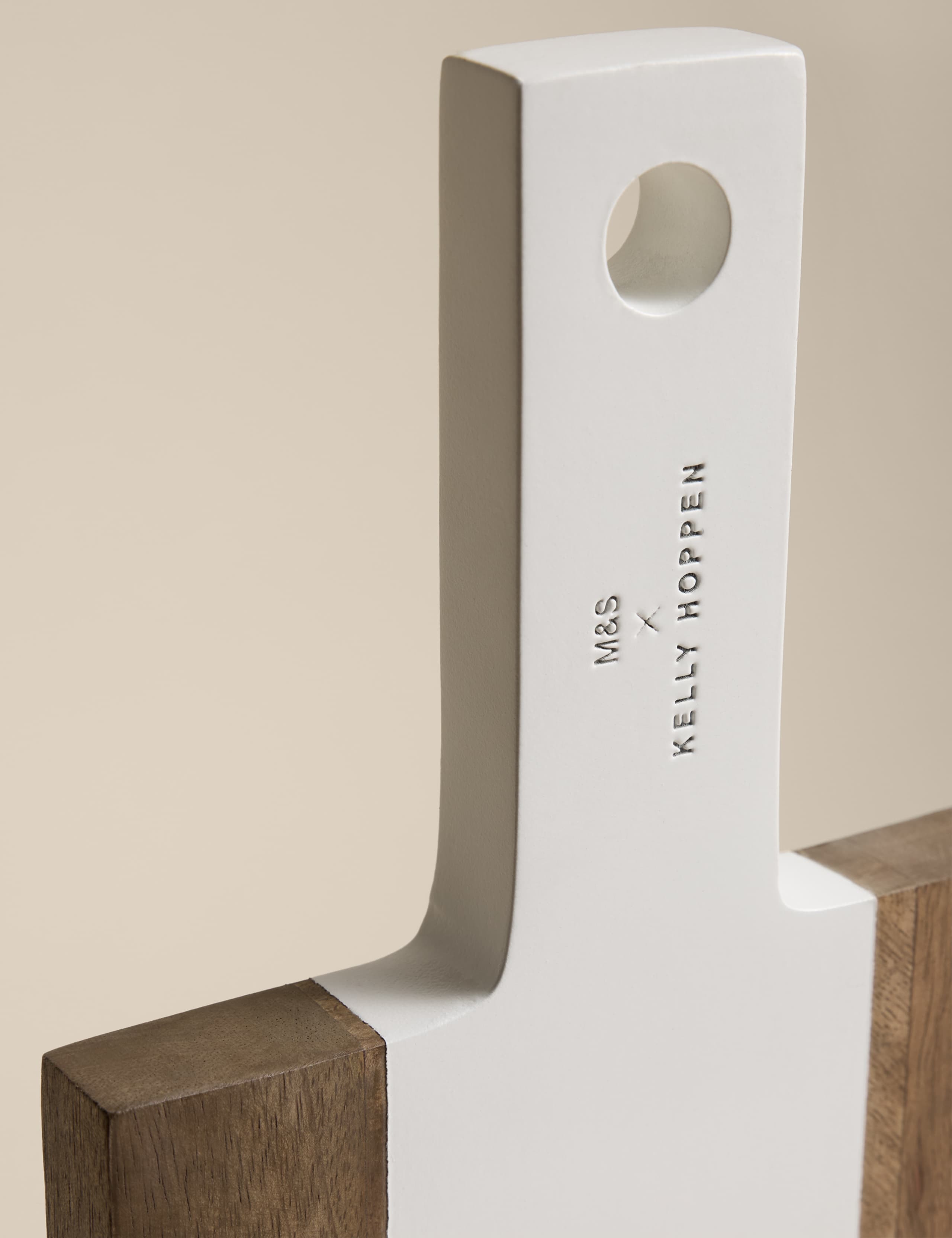 M&S long wooden serving board 50 cm - British product