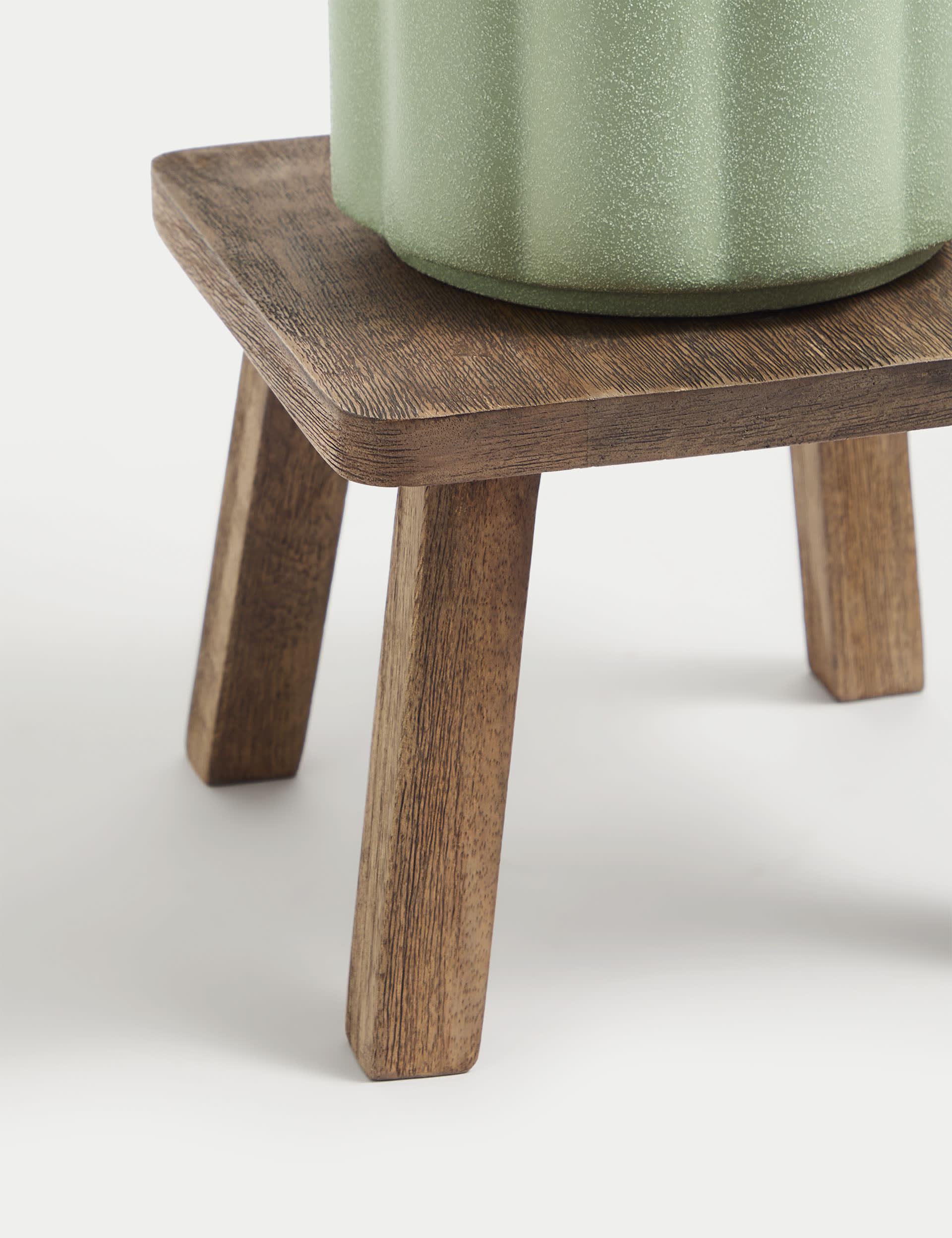 Wooden planter stand for indoor plants (British brand)