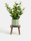 Wooden planter stand for indoor plants (British brand)