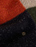 White Stuff wool rich colour block knitted scarf, imported from the UK