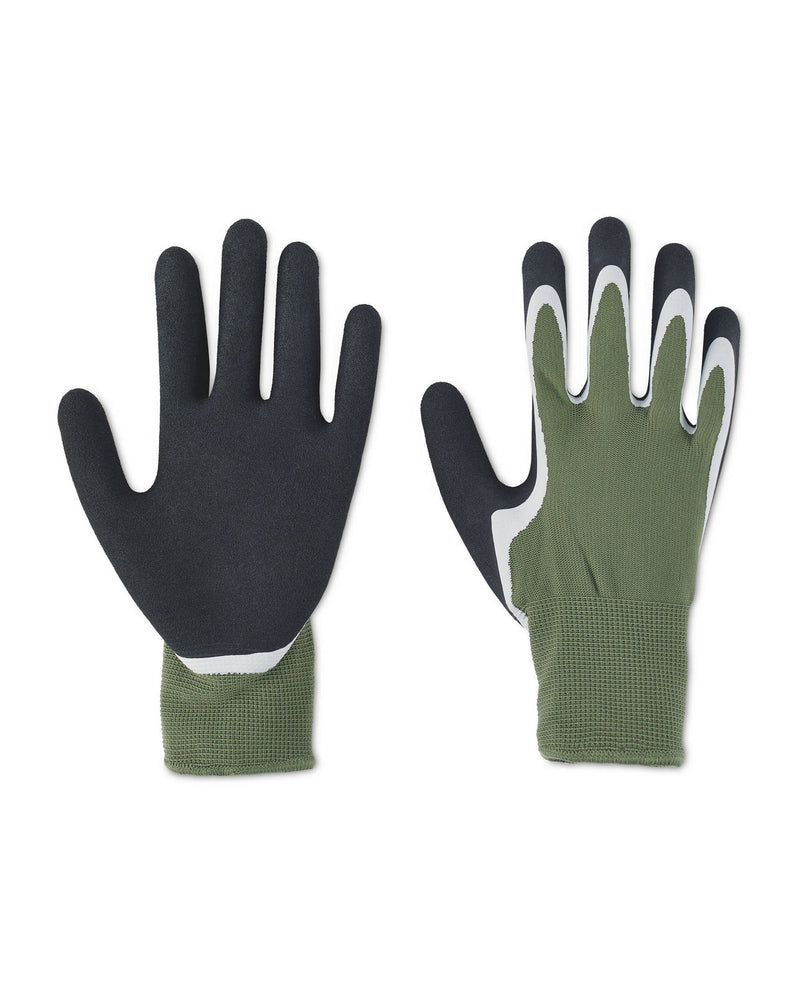Textured Palm Work Gloves in Black or Green
