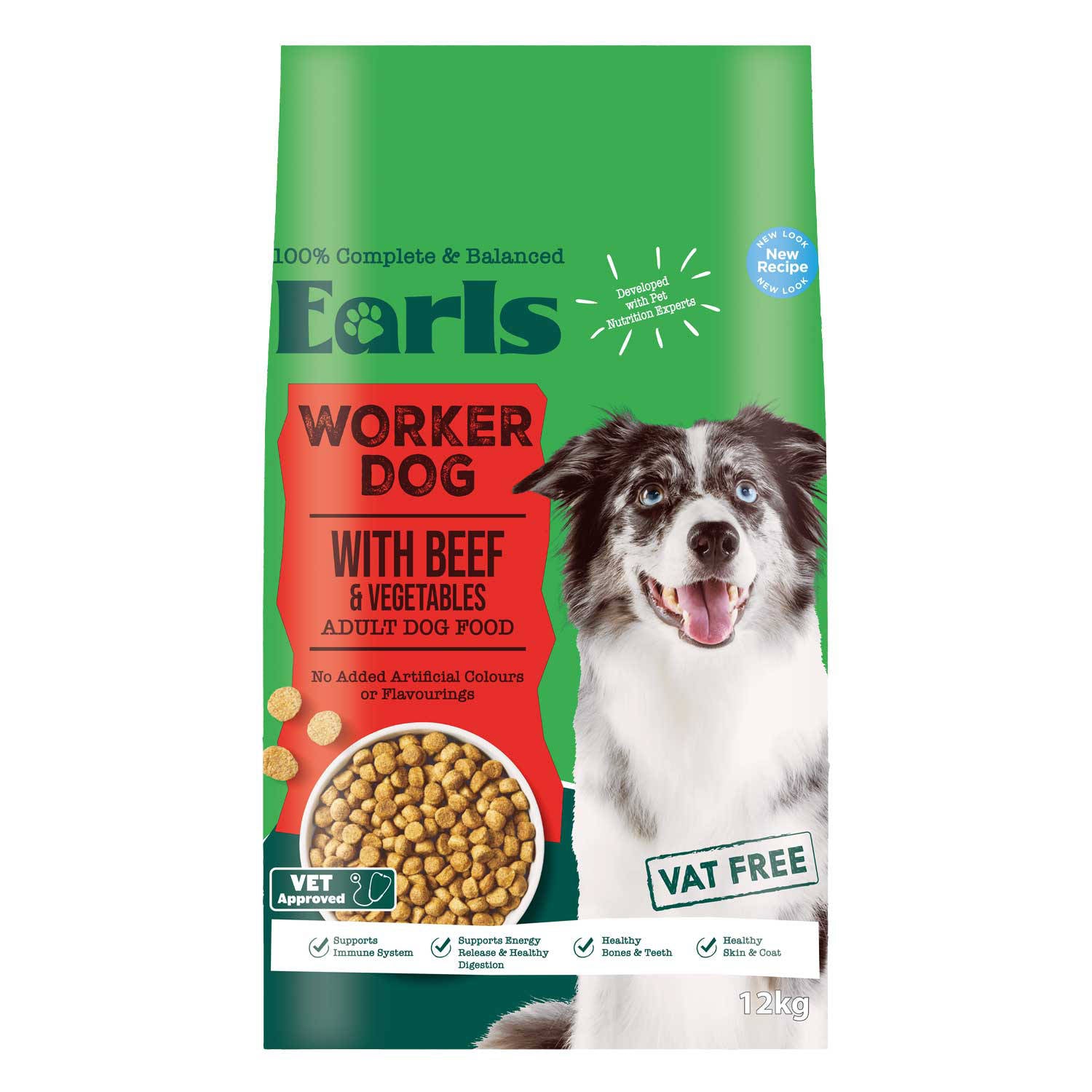 Earls Worker Dog complete dog food - British product