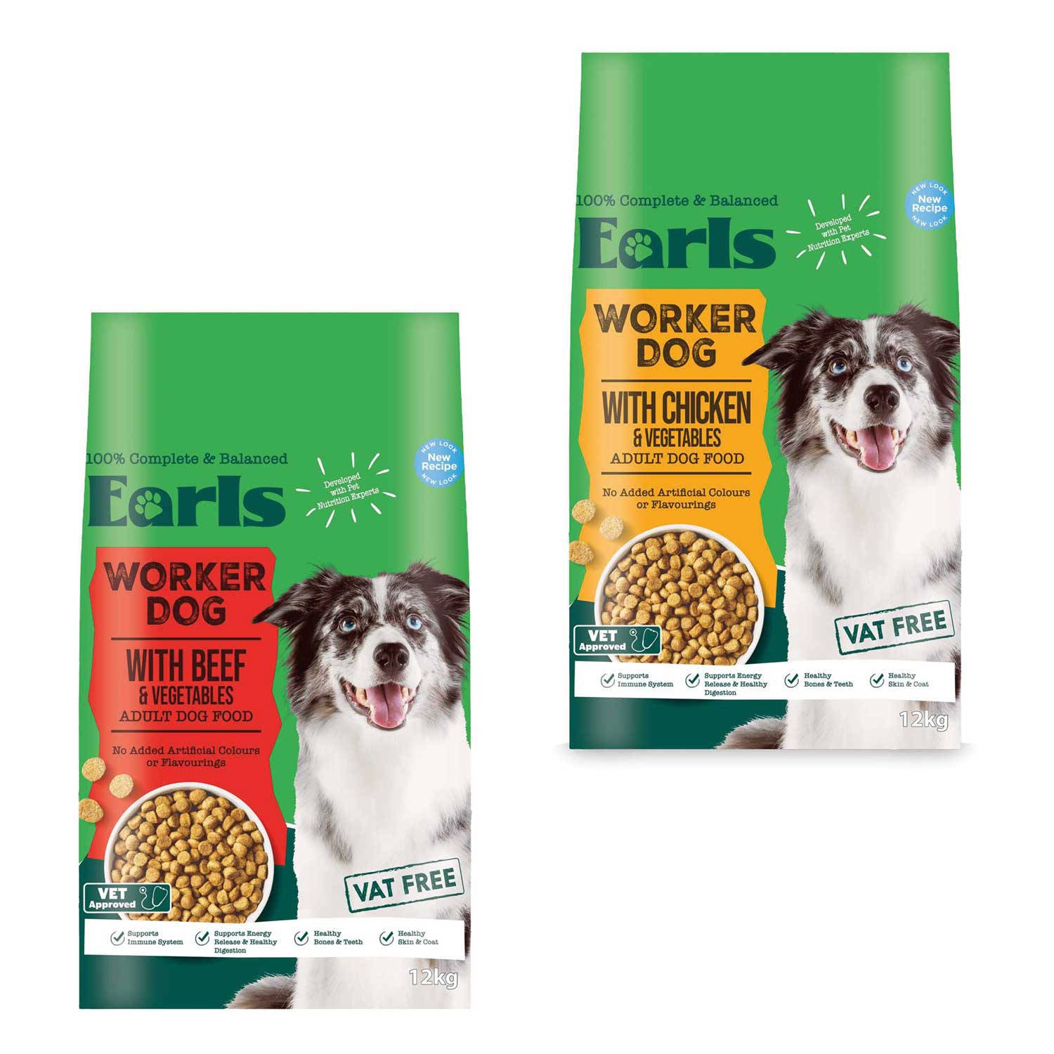 Earls Worker Dog complete dog food - British product