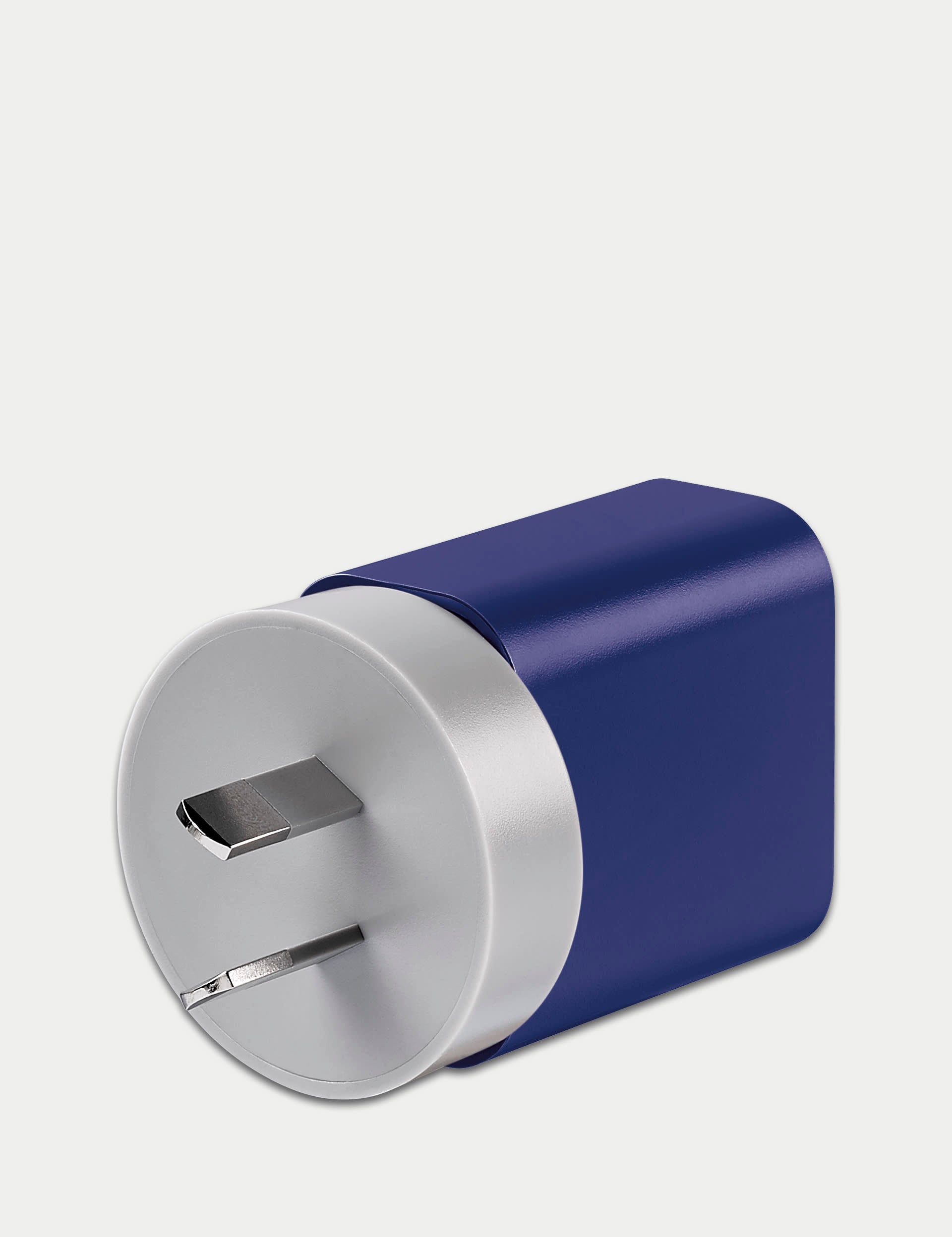 USB charger with A and C ports (British brand)