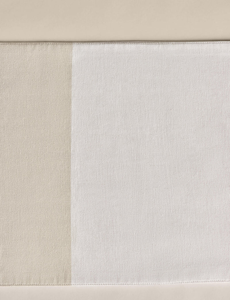 M&S X Kelly Hoppen woven banded table runner 230 cm (British brand)