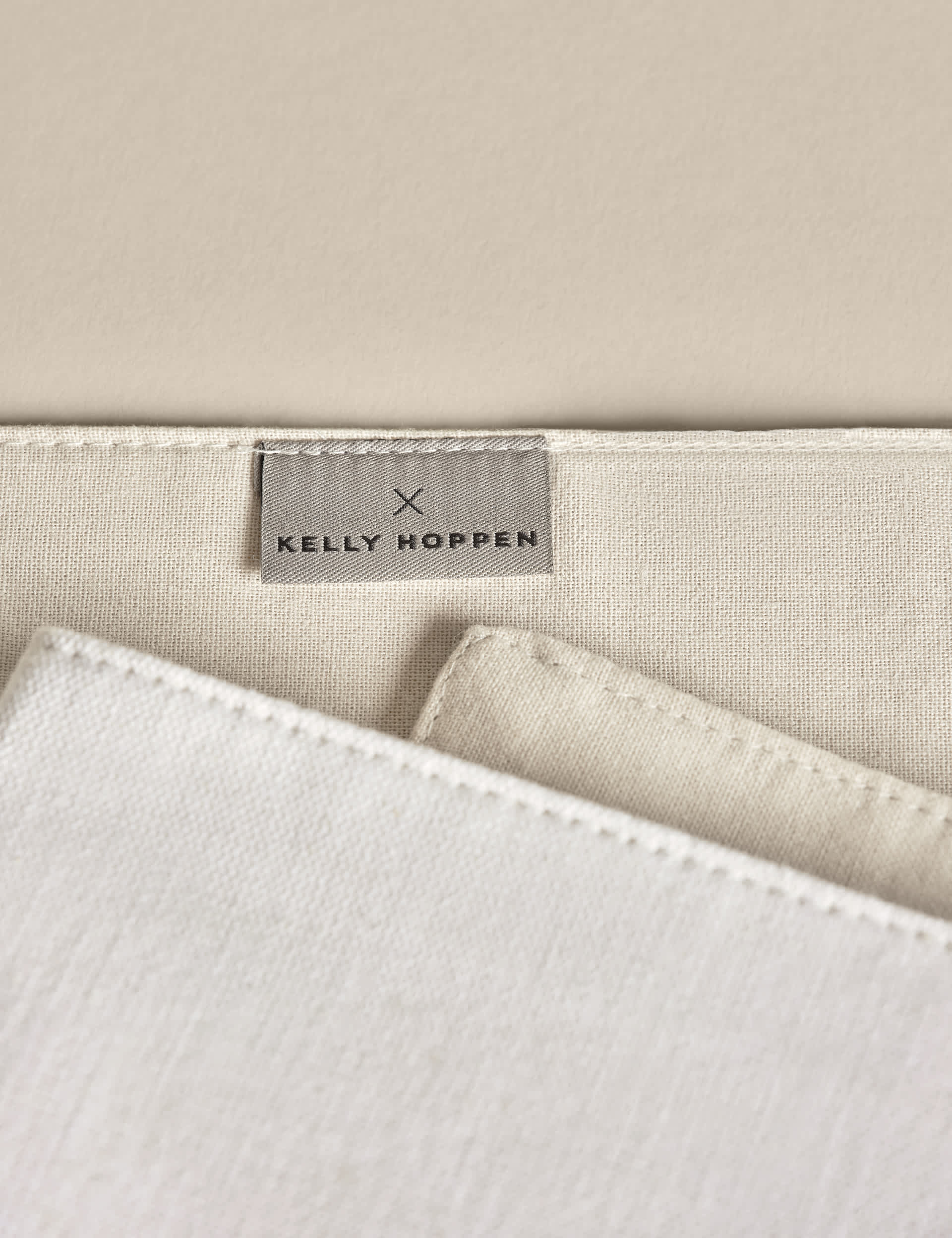 M&S X Kelly Hoppen woven banded table runner 230 cm (British brand)