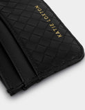 Katie Loxton woven cardholder compact with gold-tone hardware, UK version