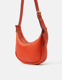 Accessorize woven scoop crossbody bag, imported from the UK