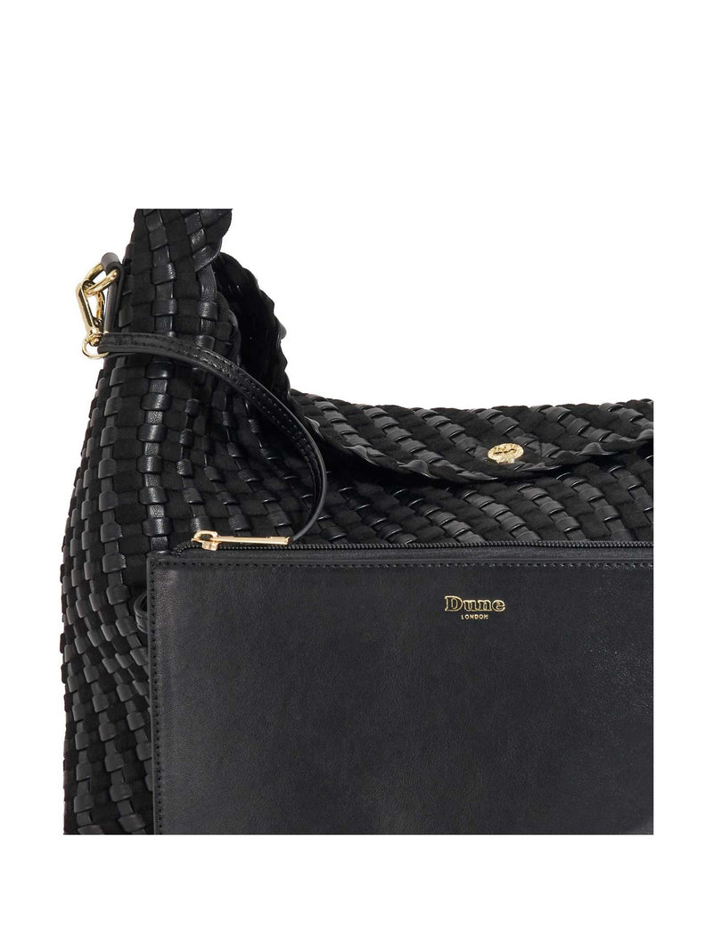 Dune London woven shoulder bag, imported from the UK