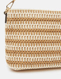 Accessorize woven striped cross body bag, UK version