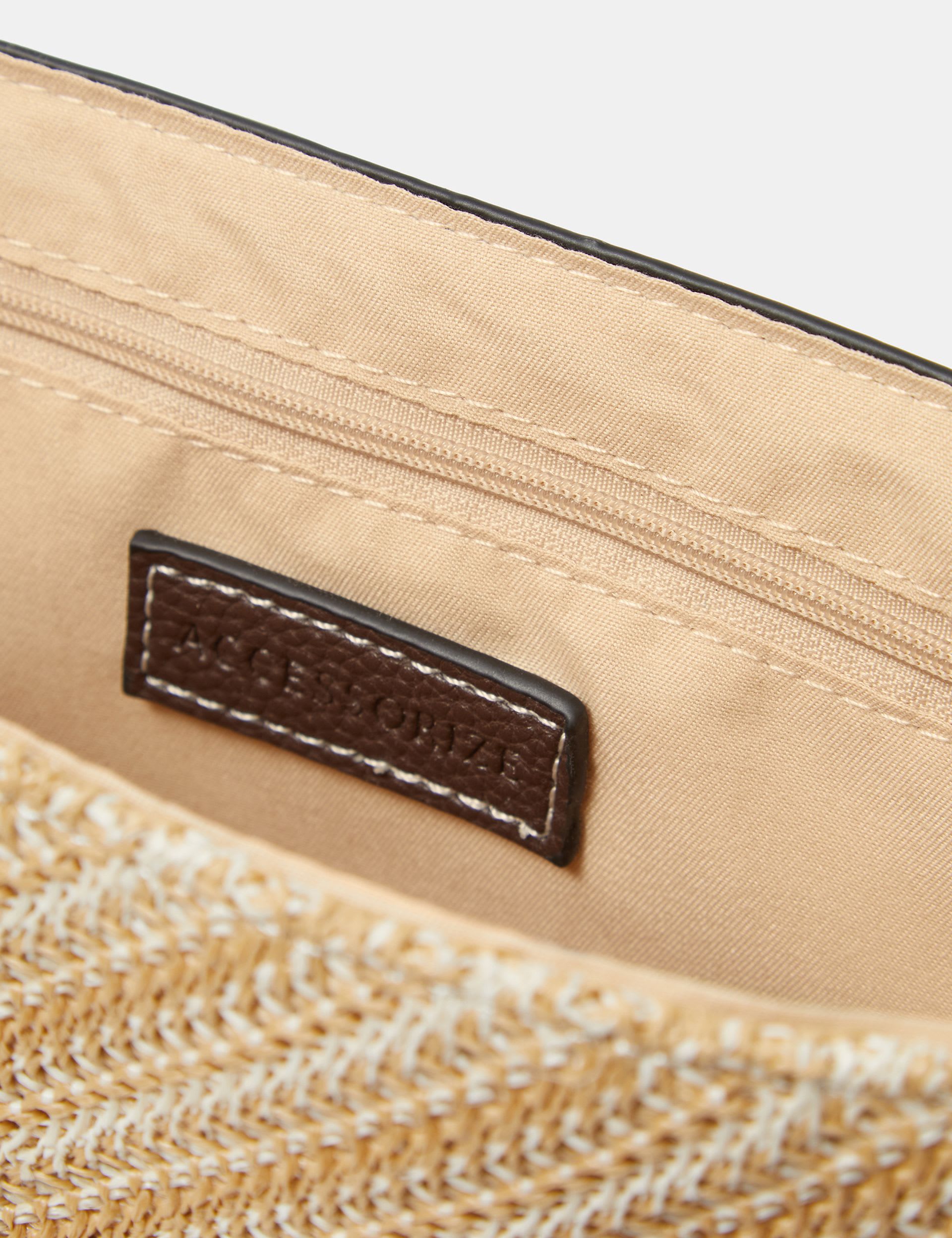 Accessorize woven textured cross body bag (British brand)