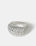 Woven textured metal ring 31mm width, imported from the UK