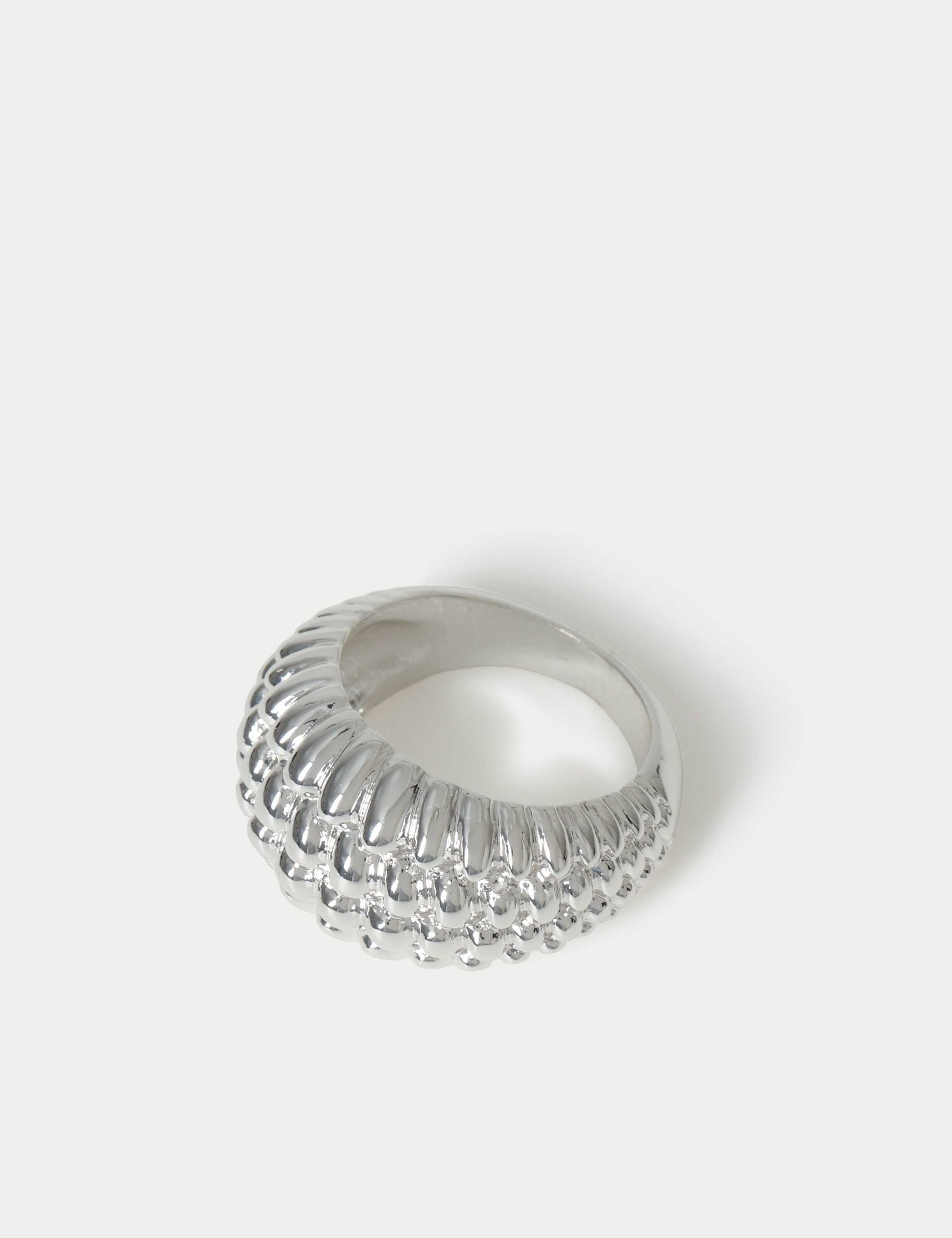 Woven textured metal ring 31mm width, imported from the UK