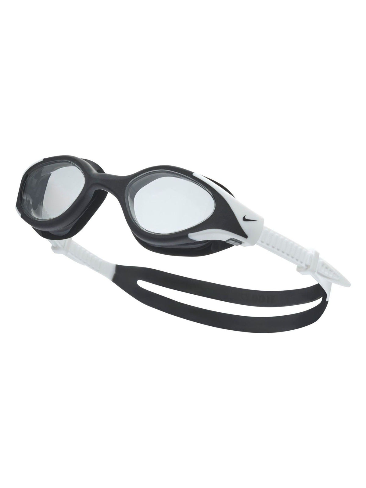 Nike black Swim Flex Fusion Pro goggles adult, imported from the UK