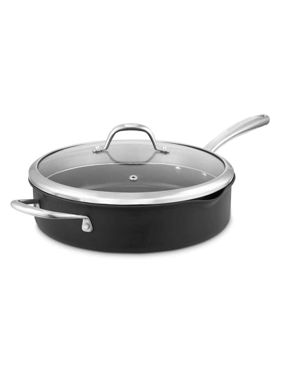 Next Good Food Grey Hard Anodised Multi-Pan with Lid 28cm Kitchen Pan- Buy online at McGrocer