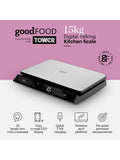 Good Food black digital talking kitchen scale - British product