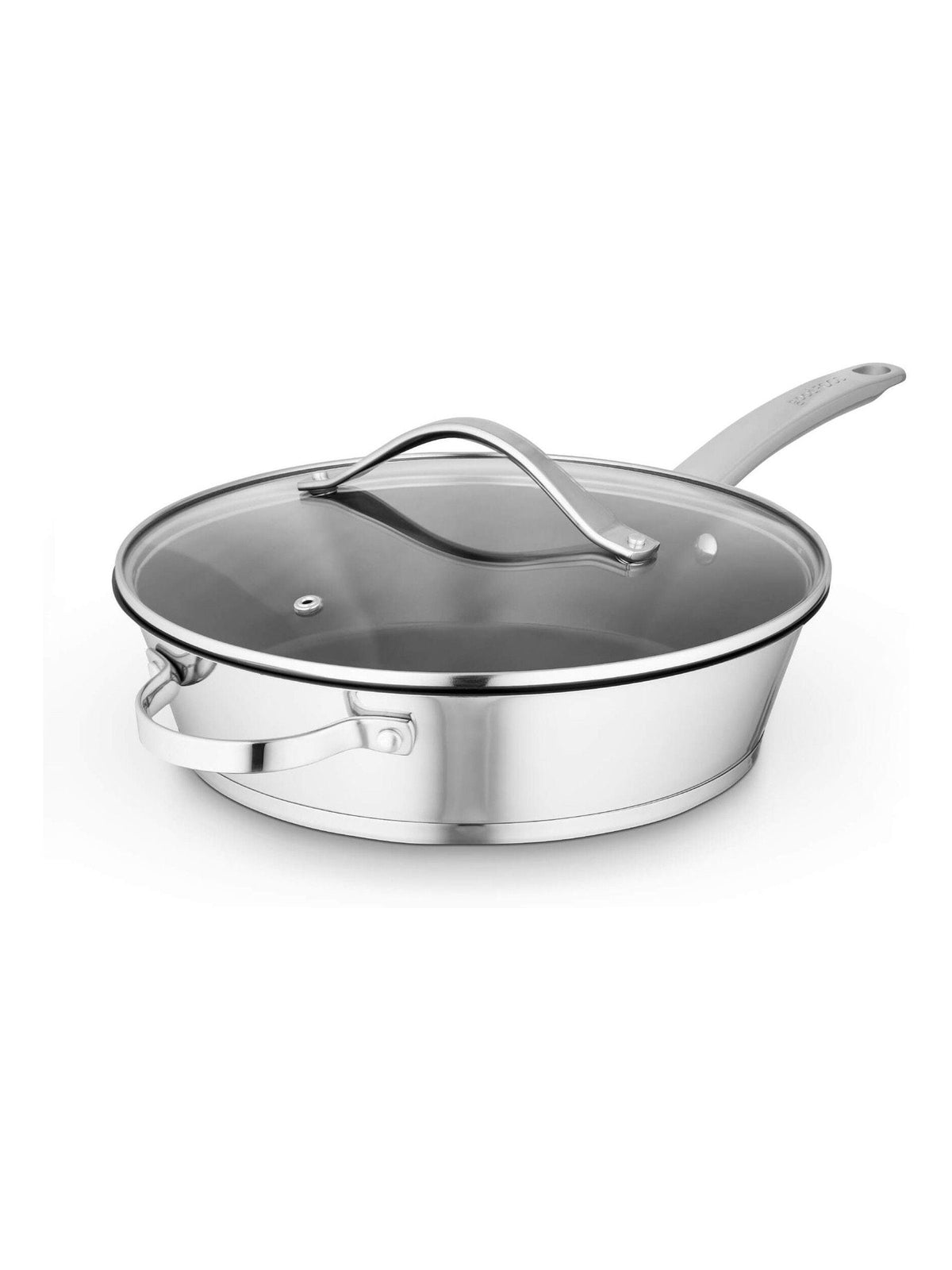 Good Food Stainless Steel Multi-Pan with Tempered Glass Lid