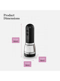 Good Food black duo salt and pepper mill, imported from the UK