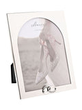 Widdop silver arch photo frame with rings 6x8, UK version